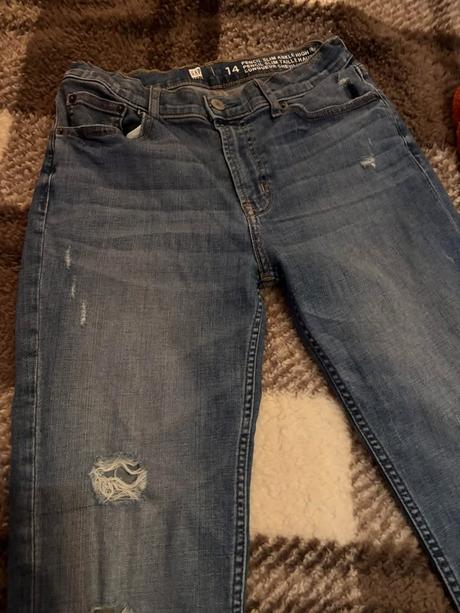 Dívčí jeany rifle gap, gap,158