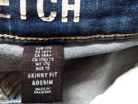 Džíny, h&m,164