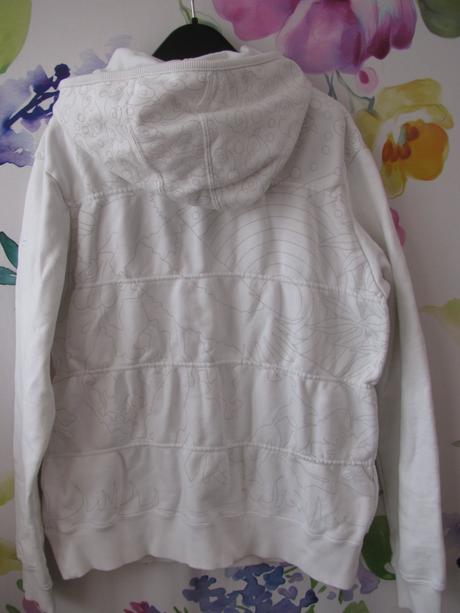 Bílá bavlněná mikina s kapucí nike acg/unisex, nike,l