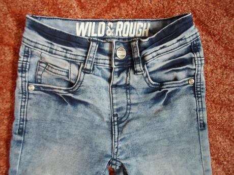 Modré kraťasy kraťásky šortky, dopodopo,110