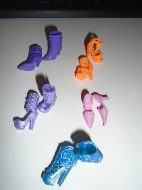 Boty panenka barbie sada,