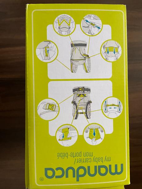 Manduca nosítko first hempcotton sand, manduca