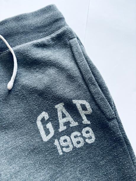 K1/ tepláky šedé zn. gap - v.8 let, gap,128