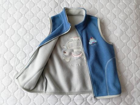 Fleece vesta, vel.110-122, 116