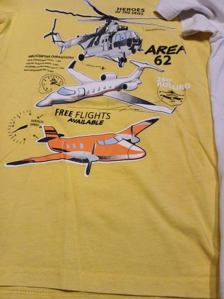 4x tričko na doma vel. 122/128, dopodopo,122