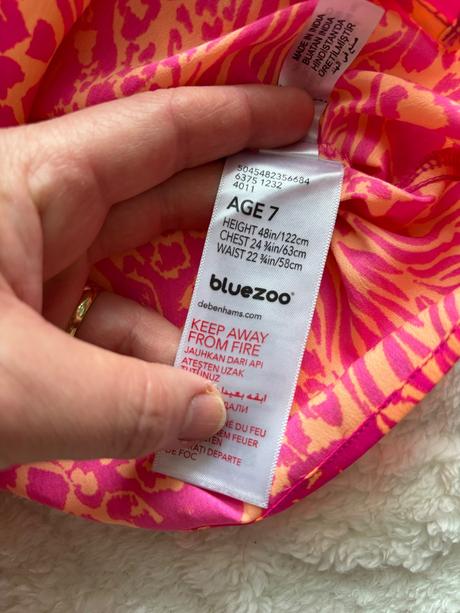 Košile letní crop top - v.7 let, bluezoo,122