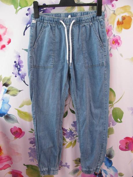 Kalhoty-harémky,vzhledem denimu s.oliver, s.oliver,36