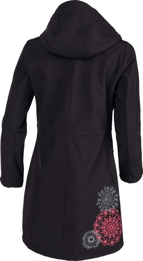 Softshellový kabát s kapucí vel. xl vzor mandala, xl