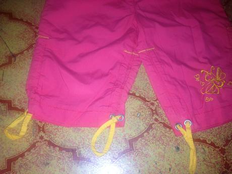 Nové dívčí kalhoty motýlek, srdíčka, dopodopo,86