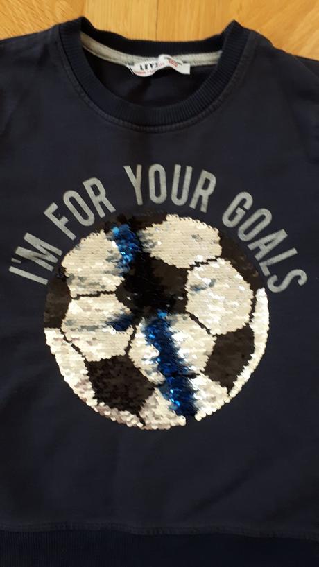 Mikina leyz měnící flitry vel. 110-116, 110