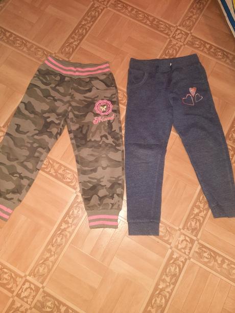 Dívčí tepláky mix vel. 104 - 110, f&f,104