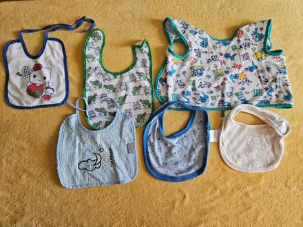 Bryndák bryndáček modrý zelený froté, 