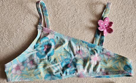 Dívčí dvojdílné plavky, vel.110/116, zn.f&f, f&f,110