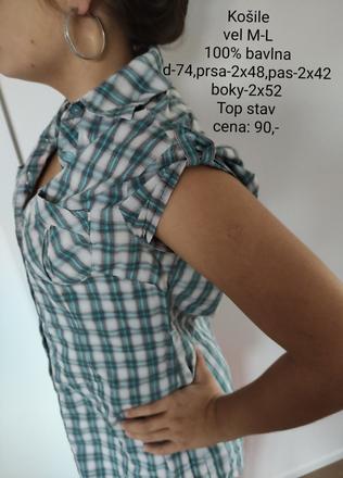 Košile -vel.m-l, m