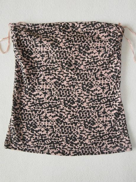 Top bez ramínek, h&m,s