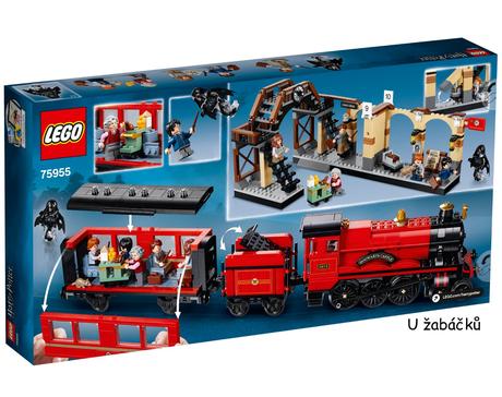 Lego harry potter 75955 spěšný vlak do bradavic,