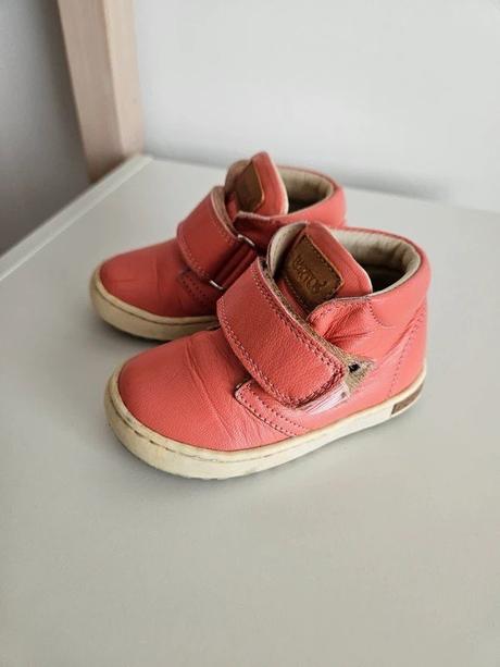 Kožené botičky, vel. 20, stélka 12 cm, 20