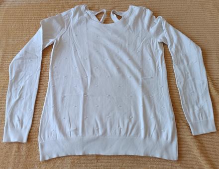 Bílý svetřík - orsay - m, orsay,m