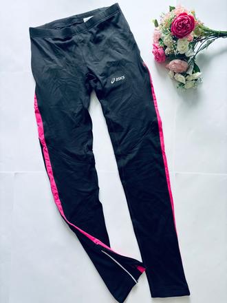 K4/ legíny sportovní černé - v.s/m, asics,s