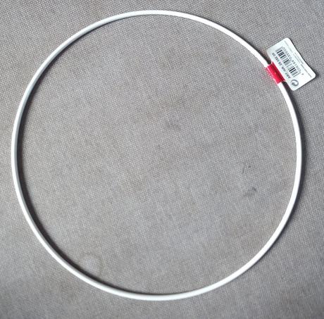 Kovový kruh k dekorování ø20 cm, 
