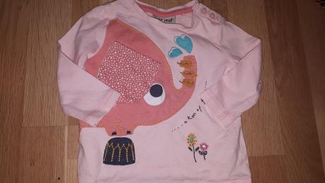 Růžové tričko se slonem, next,68