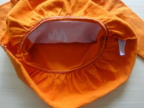 Oranžová mikina s kapucí, vel. 86, baby club,86