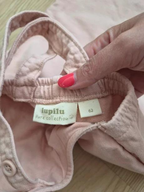Tepláčky s laclem lupilu, vel. 62, lupilu,62