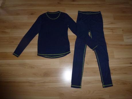 Klučičí triko a spodní kalhoty, vel.158/164, tcm,158
