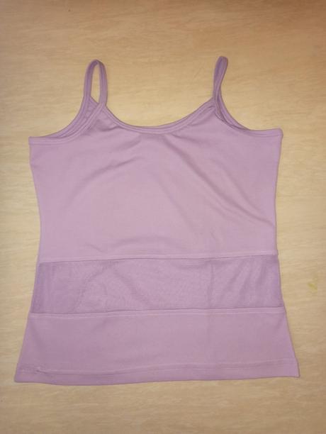 Fialové tílko, šedé triko s/m, s