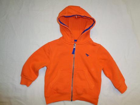 Krásná oranžová mikina s dinosaurem od nextu, next,86