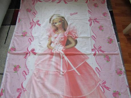 Dětské povlečení na velkou postel s barbie, šířka (cm): 130,délka (cm): 190