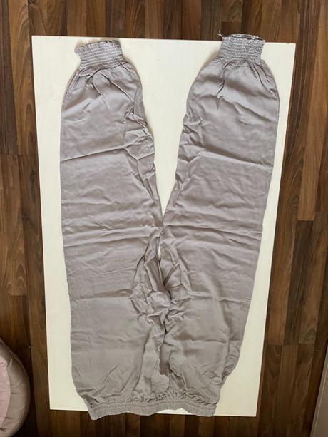 Tenké volné kalhoty do gumy, vel m, m