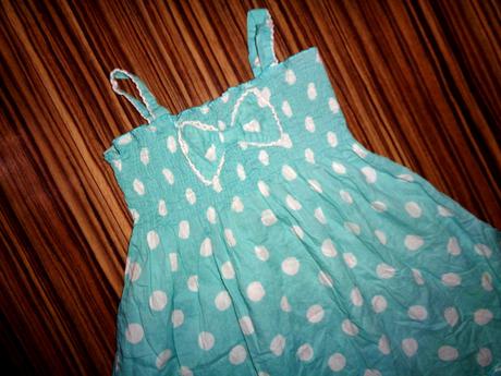 Mentolově zelené letní šaty s puntíky, young dimension,110