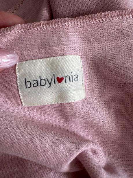 Babylonia tricot-slen organic světle růžový, babylonia