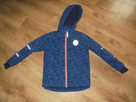 Vatovaná softshellová bunda zn. h&m, vel. 128, h&m,128