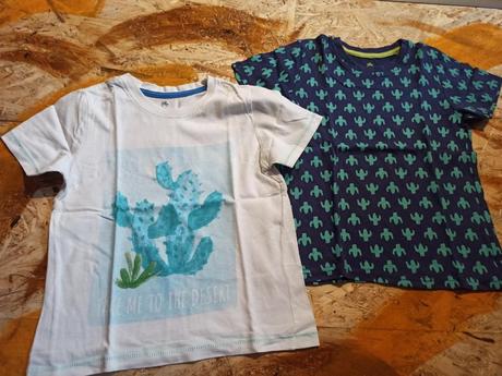 Trička celkem 7 kusů (na chlavní foto jedno chybí), 110