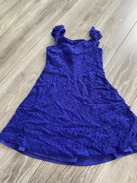 Krajkové šaty, h&m,146