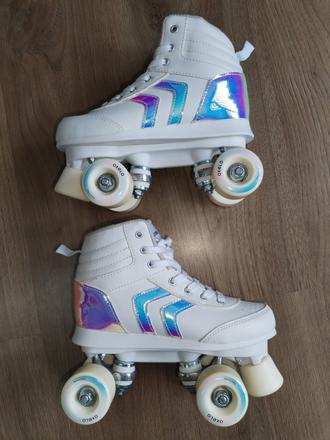 Dívčí / dámské kolečkové brusle oxelo vel 37, 37