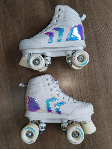 Dívčí / dámské kolečkové brusle oxelo vel 37, 37