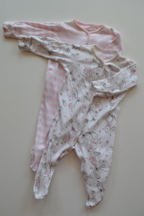 Bavlněné dupačky 2ks, next,68