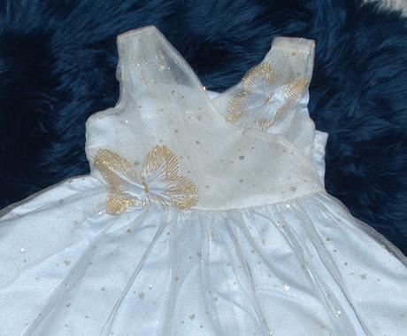 Slavnostní společenské sváteční šedo-zlaté šaty, monsoon,104