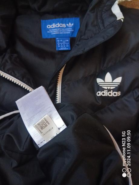 Bunda černá zn."adidas" vel."38" i větší vel, adidas,38