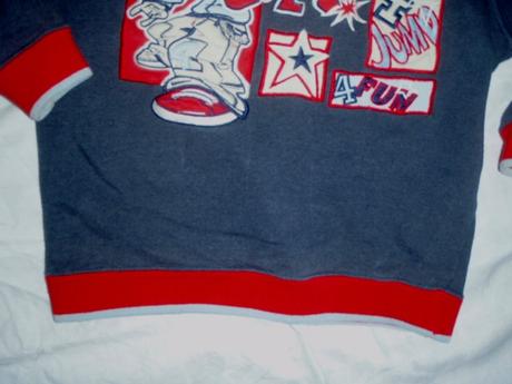 Bavlněná mikina pro skejťáky, 110