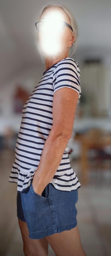 Pruhované tričko, orsay,s