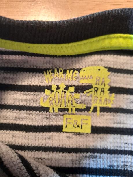 Tričko f&f, vel. 116, f&f,116