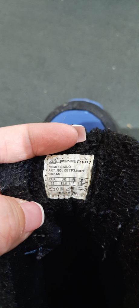 Chlapecké zimní boty značky alpine pro, vel. 32. h, alpine pro,32