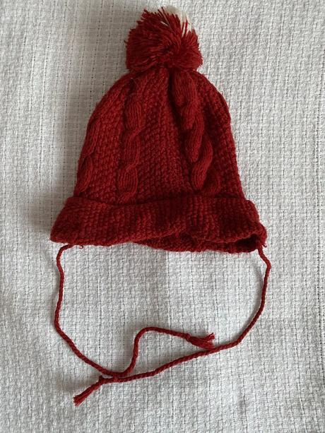 Retro zimní čepice 80. léta, 55 cm 5-8 let, 116