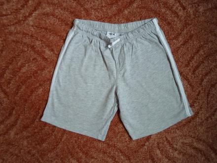 Šedé kraťasy kraťásky šortky -2 kusy, 128