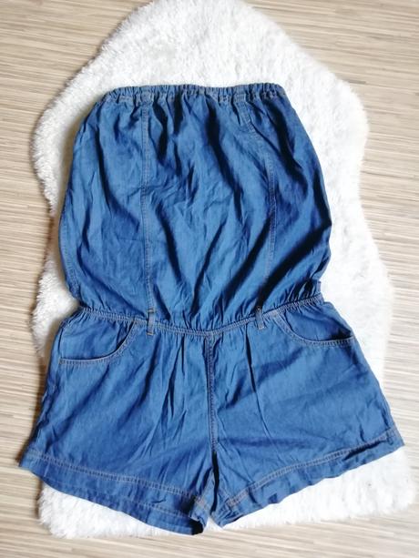 Džínový overal tezenis, velikost m, tezenis,m