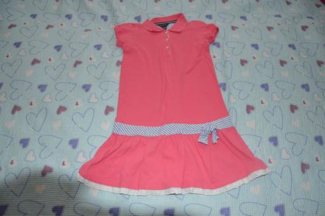 140 námořnické bavlněné šaty, tunika, 140